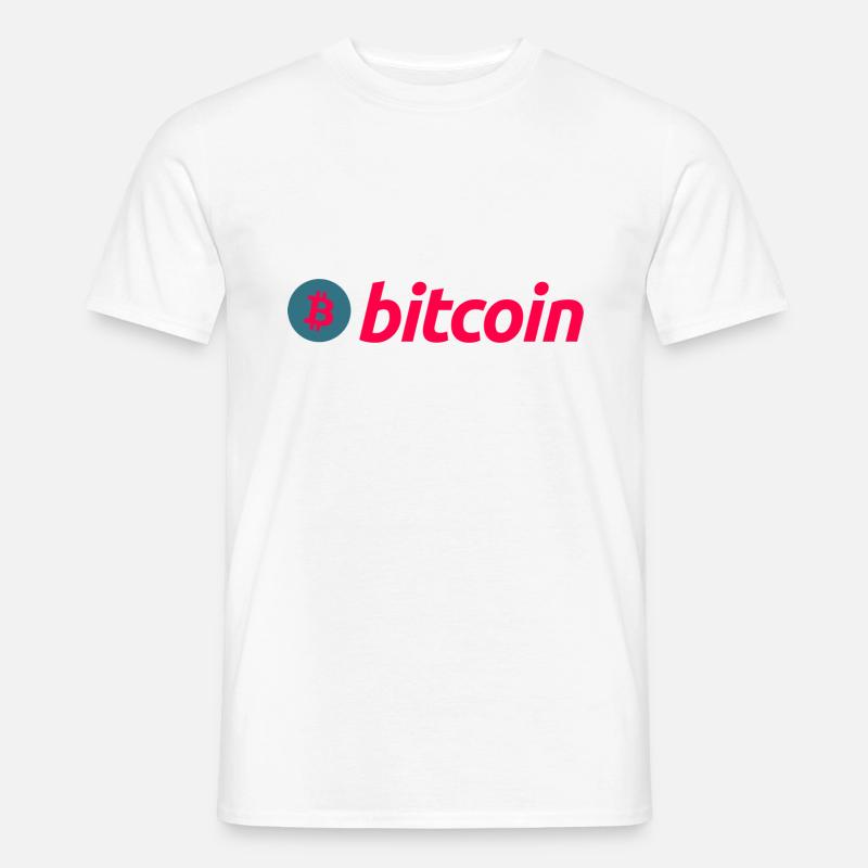 Bitcoin (Bitcoin) - Männer T-Shirt - Weiß