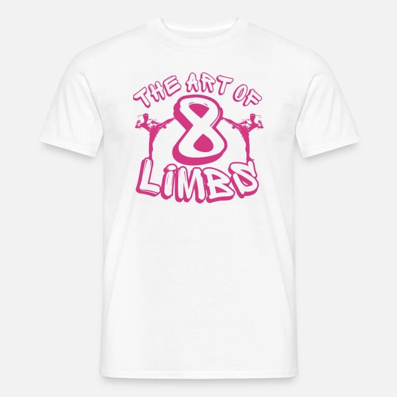 Muay Thai Kampfkunst - Männer T-Shirt - Weiß