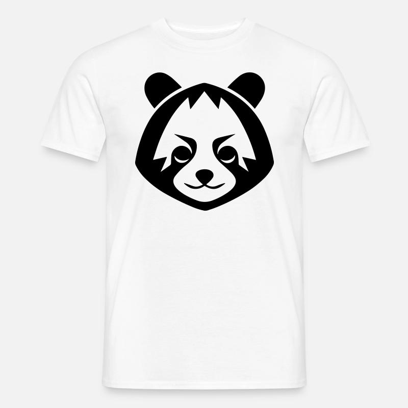 Kleiner Panda - Männer T-Shirt - Weiß