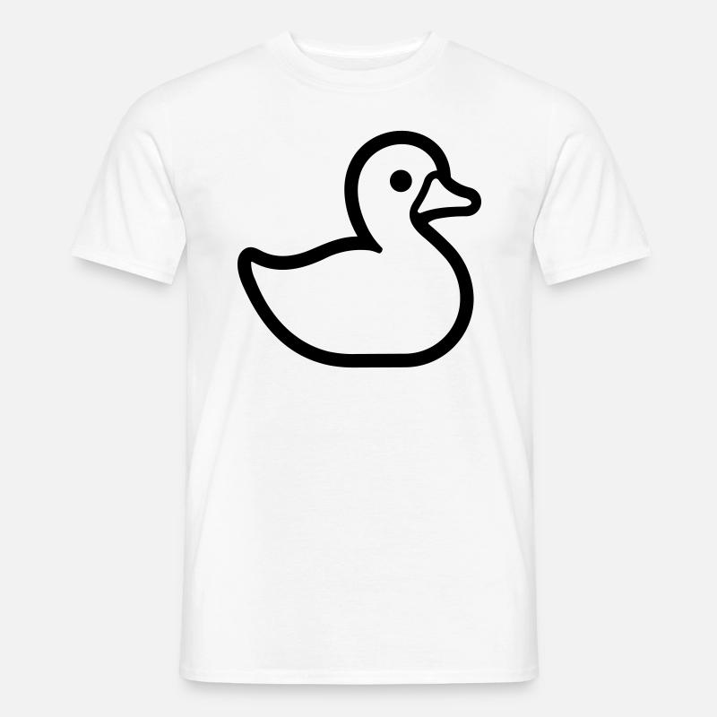 Duck - Men's T-Shirt - white