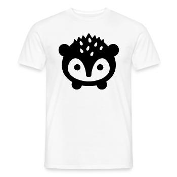 Igel - Männer T-Shirt - Weiß - Vorne - AI Model Male 178 dark (178cm)