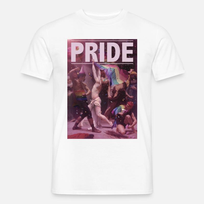 PRIDE - Männer T-Shirt - Weiß