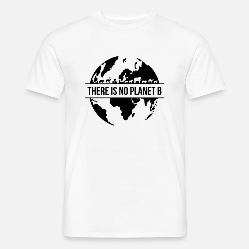 Natur Umweltschutz Mutter Erde Geschenk - Männer T-Shirt - Weiß