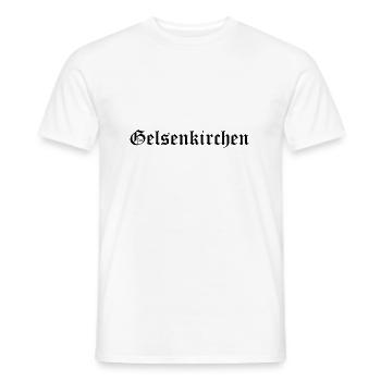 Gelsenkirchen Ruhrpott Ruhrgebiet Heimat - Männer T-Shirt - Weiß - Vorne - AI Model Male 178 dark (178cm)