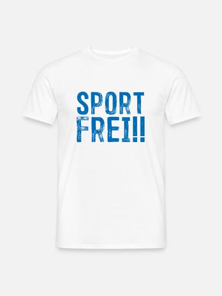 Sport Frei Ostalgie Nostalgie Osten Ossi Geschenk - Männer T-Shirt - Weiß