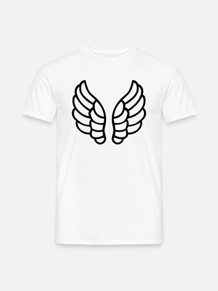 Angel Wings - Men's T-Shirt - white