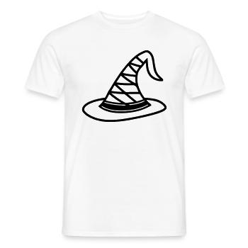 Magic Hat - Men's T-Shirt - white - Front - AI Model Male 178 dark (178cm)