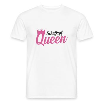Schafkopf Queen - Männer T-Shirt - Weiß - Vorne - AI Model Male 178 dark (178cm)