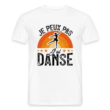 Ich kann nicht tanzen - Männer T-Shirt - Weiß - Vorne - AI Model Male 178 dark (178cm)