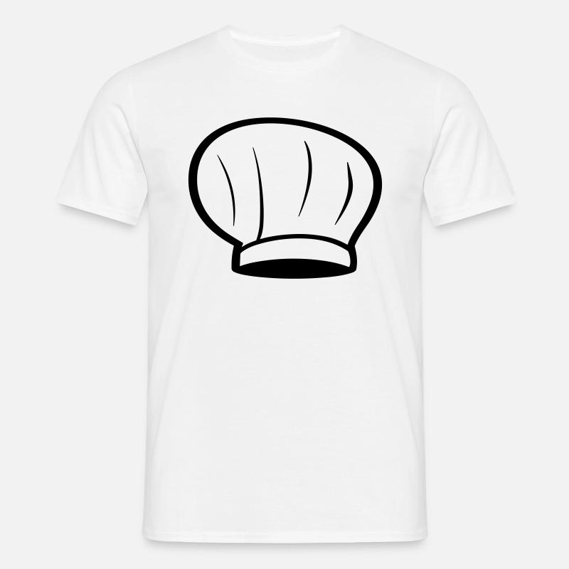 Küchenchef - Männer T-Shirt - Weiß