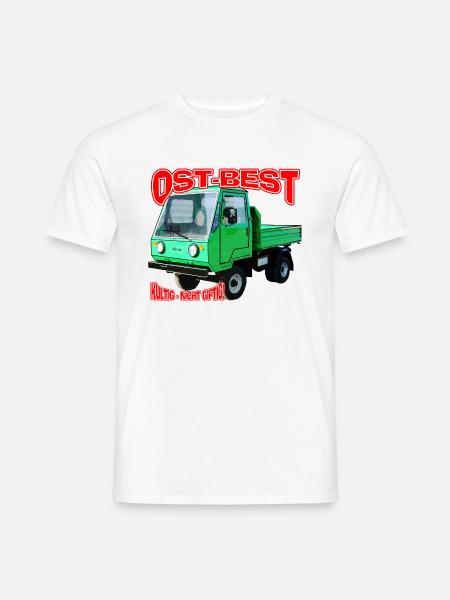 Multicar M25 bunt - Männer T-Shirt - Weiß