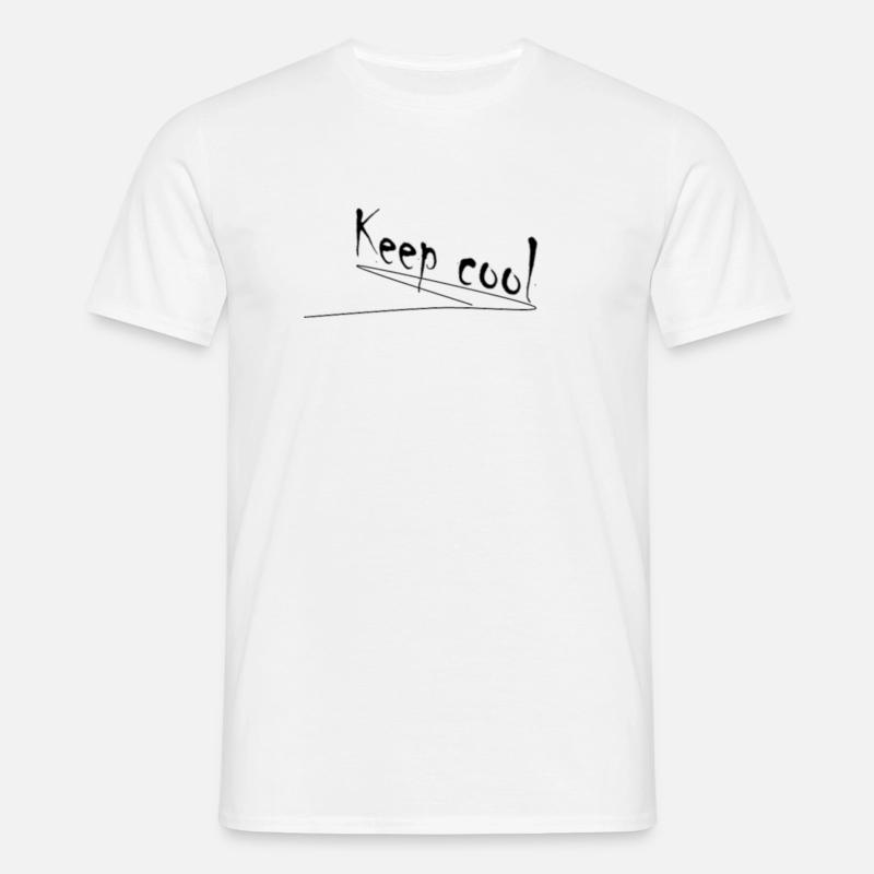 keep cool Tshirt - Männer T-Shirt - Weiß