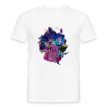 file.png - Männer T-Shirt - Weiß - Vorne - AI Model Male 178 dark (178cm)