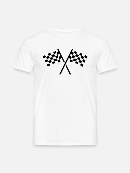 Ziel - Männer T-Shirt - Weiß