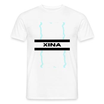 Xina - Männer T-Shirt - Weiß - Vorne - AI Model Male 178 dark (178cm)