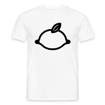 Lemon - Men's T-Shirt - white - Front - AI Model Male 178 dark (178cm)
