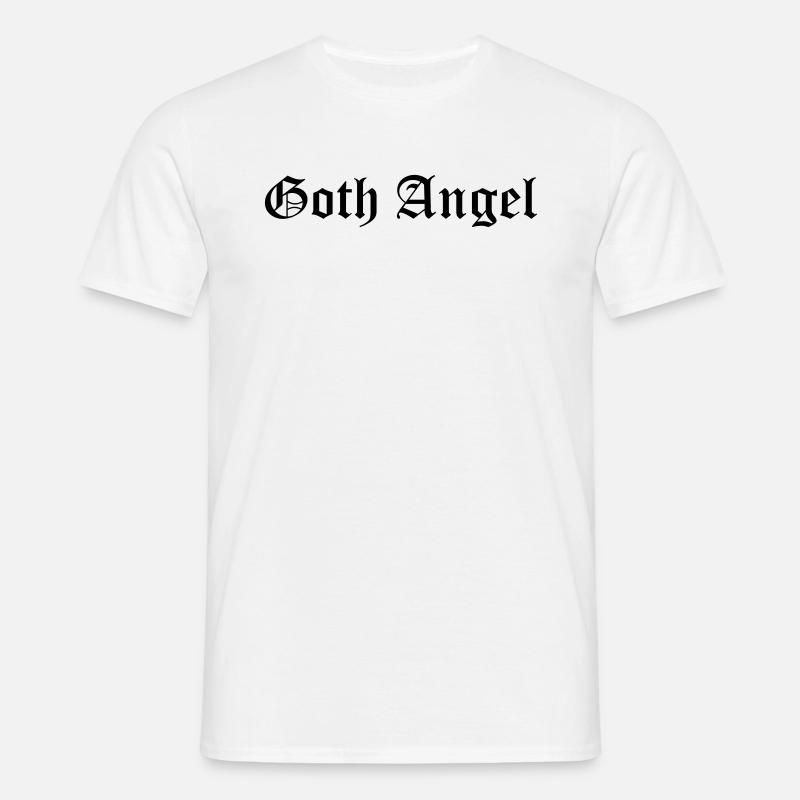 Goth Angel - Men's T-Shirt - white