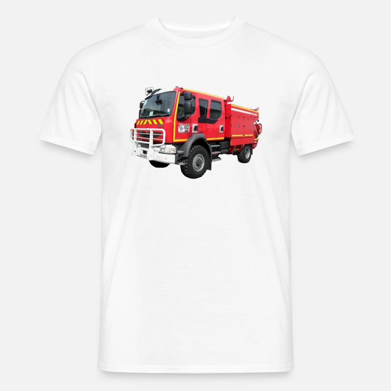 Pompier CCR - Männer T-Shirt - Weiß