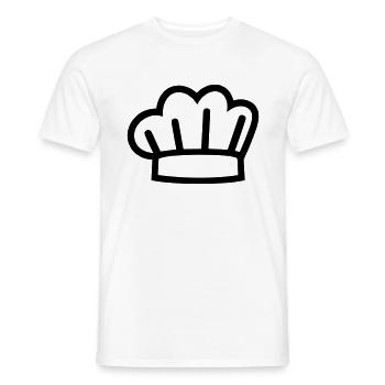 Küchenchef - Männer T-Shirt - Weiß - Vorne - AI Model Male 178 dark (178cm)