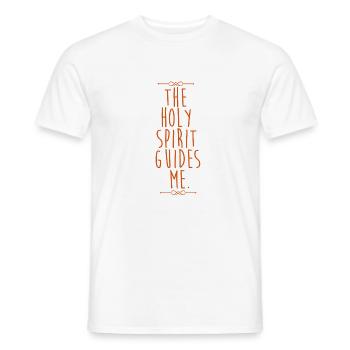 Holy Spirit - Men's T-Shirt - white - Front - AI Model Male 178 dark (178cm)