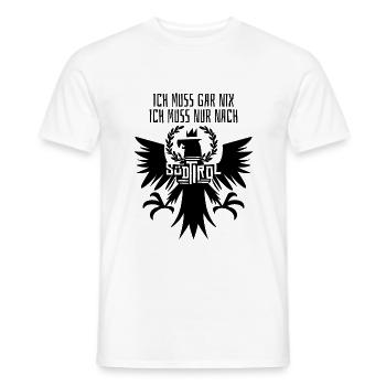 Südtirol Tirol Berge Wandern Urlaub Geschenk - Männer T-Shirt - Weiß - Vorne - AI Model Male 178 dark (178cm)