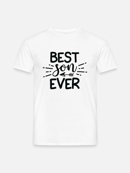 Best Son Ever - Männer T-Shirt - Weiß