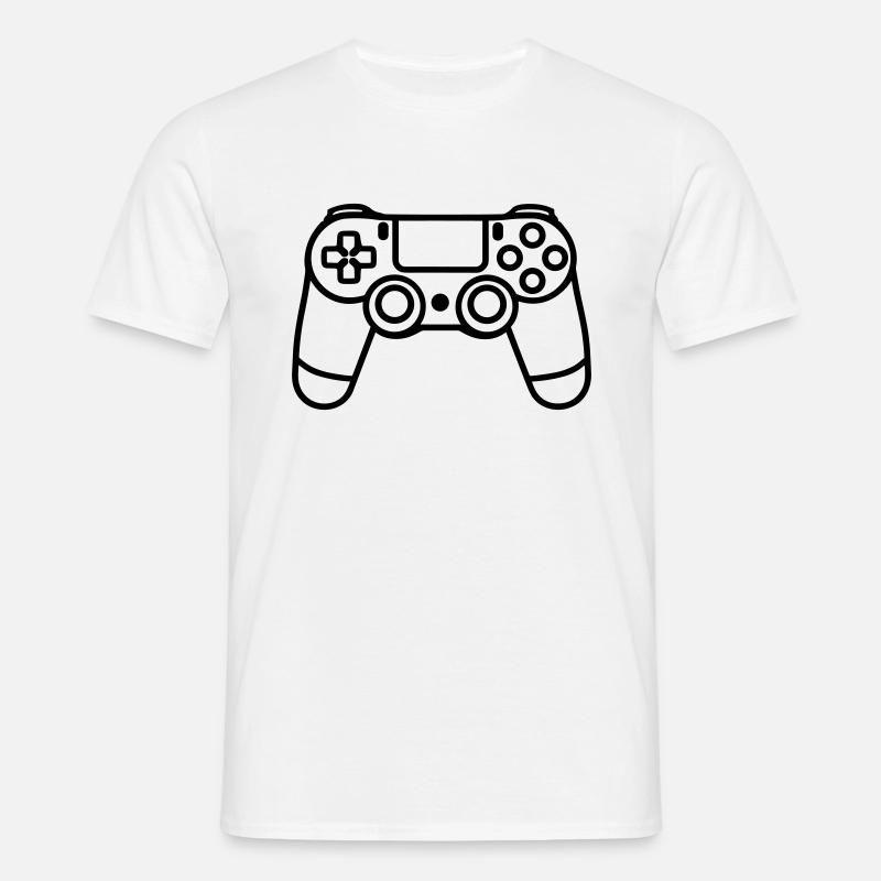 Videospiel-Controller - Männer T-Shirt - Weiß