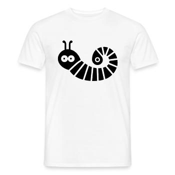chenille - T-shirt homme - blanc - Devant - AI Model Male 178 dark (178cm)