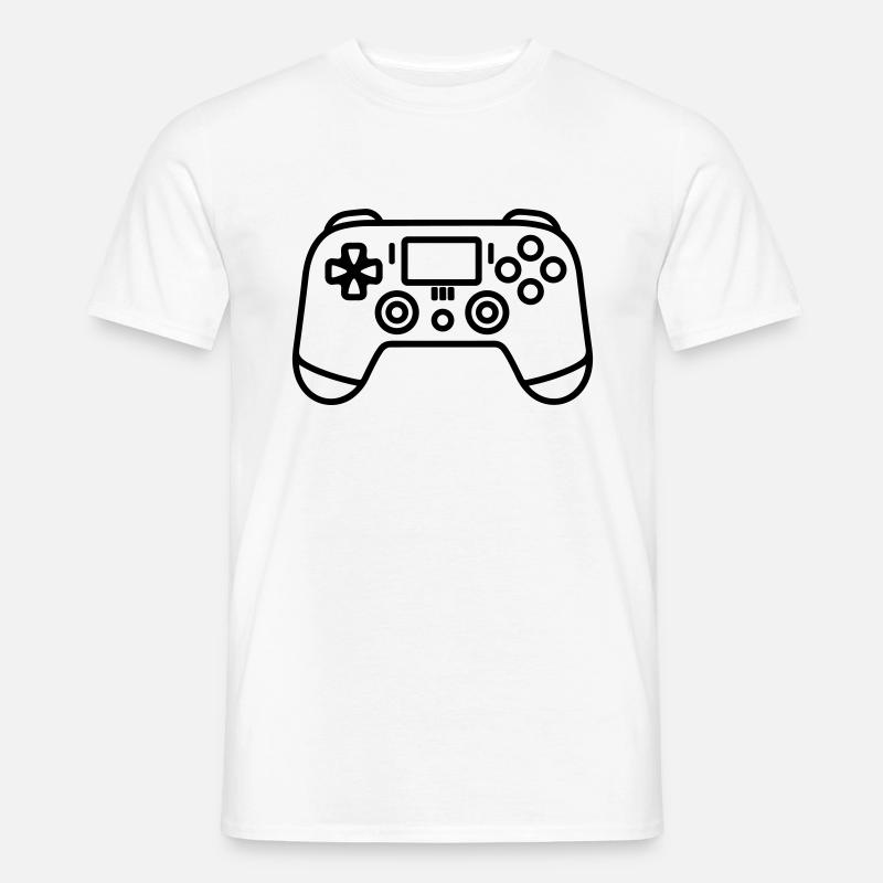Controller für Videospiele - Männer T-Shirt - Weiß