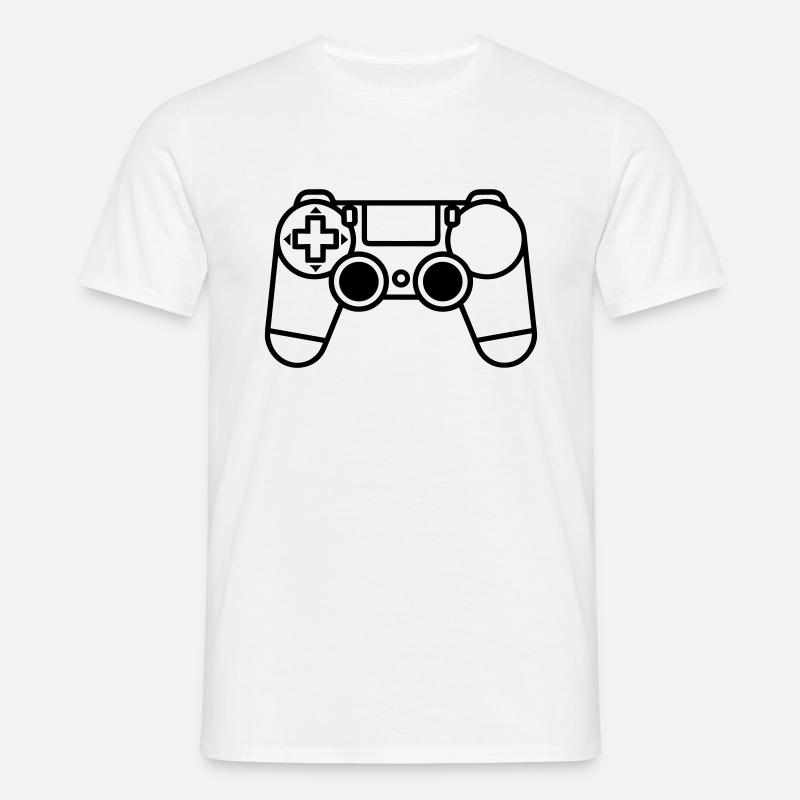 Videospiel-Controller - Männer T-Shirt - Weiß