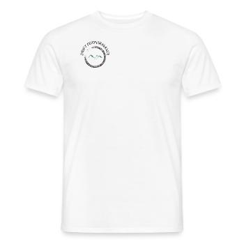 Drift performance - Männer T-Shirt - Weiß - Vorne - AI Model Male 178 dark (178cm)