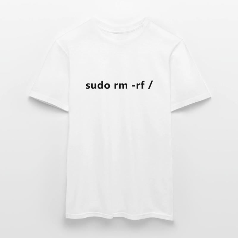 Linux Admin Programmer sudo rm rf / Men’s T-shirt