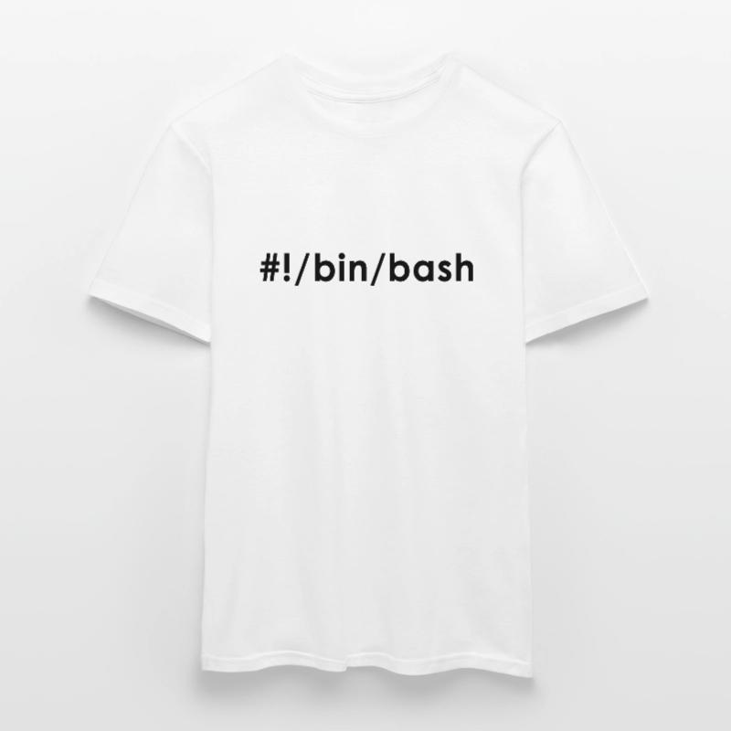 Programmer Admin Devops Linux Bash Men's T-Shirt
