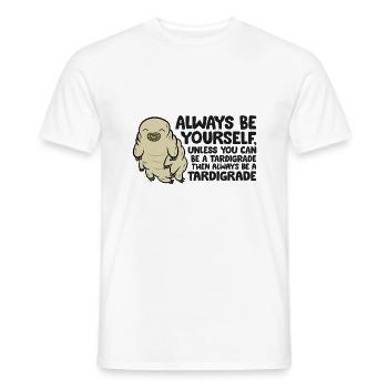 Squash Love My Girls Parents de Squash Daughters - T-shirt homme - blanc - Devant - AI Model Male 178 dark (178cm)