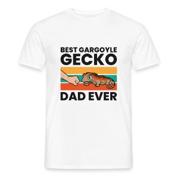 Bester Gargoyle Gecko Dad aller Zeiten - Männer T-Shirt - Weiß - Vorne - AI Model Male 178 dark (178cm)