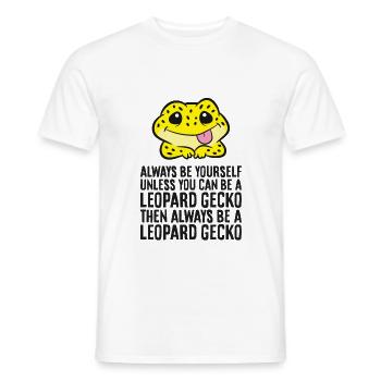 Soyez toujours vous-même, sauf si vous le pouvez - T-shirt homme - blanc - Devant - AI Model Male 178 dark (178cm)