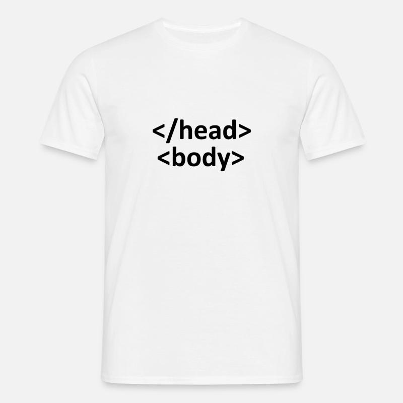 Web developer shirt - Men's T-Shirt - white