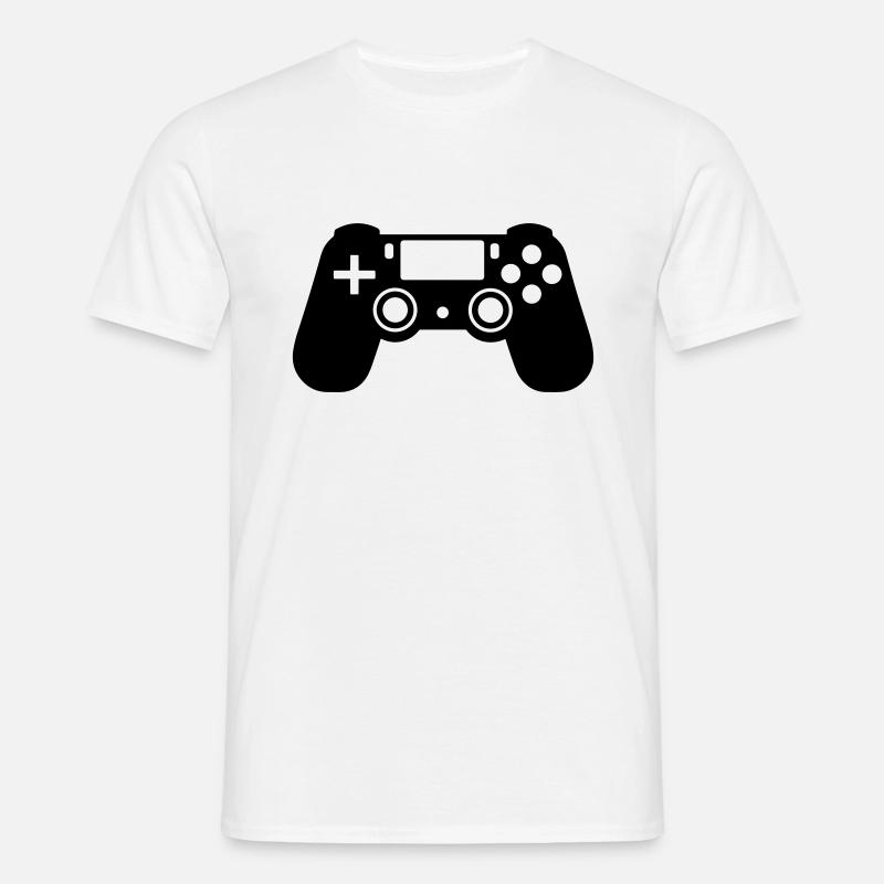 Controller für Videospiele - Männer T-Shirt - Weiß