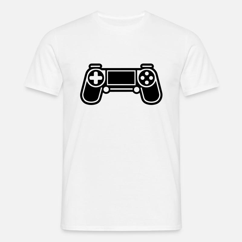 Videospiel-Controller - Männer T-Shirt - Weiß