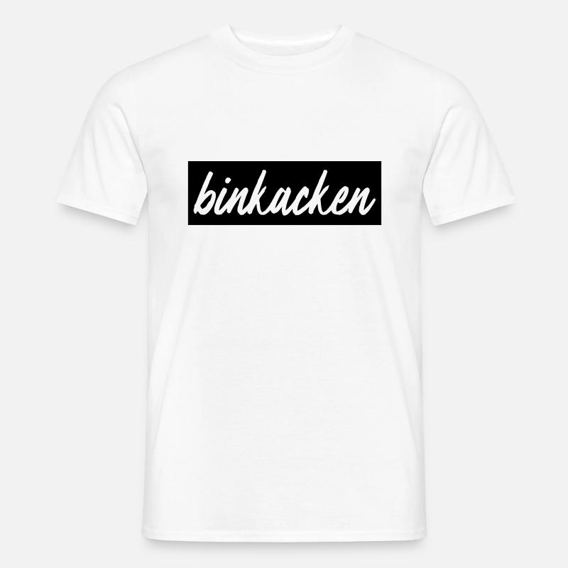 binkacken - Männer T-Shirt - Weiß