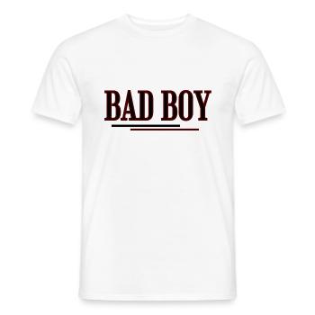 Mauvais garçon - T-shirt homme - blanc - Devant - AI Model Male 178 dark (178cm)