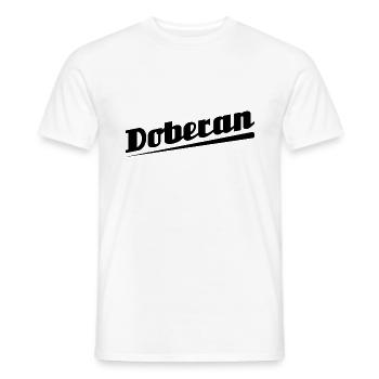 Doberan - Textdesign mit Stadtnamen - Männer T-Shirt - Weiß - Vorne - AI Model Male 178 dark (178cm)