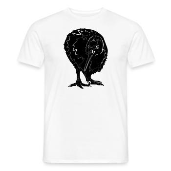 Kiwi Neuseeland - Männer T-Shirt - Weiß - Vorne - AI Model Male 178 dark (178cm)