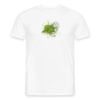 Kakapo - Men's T-Shirt - white - Front - AI Model Male 178 dark (178cm)