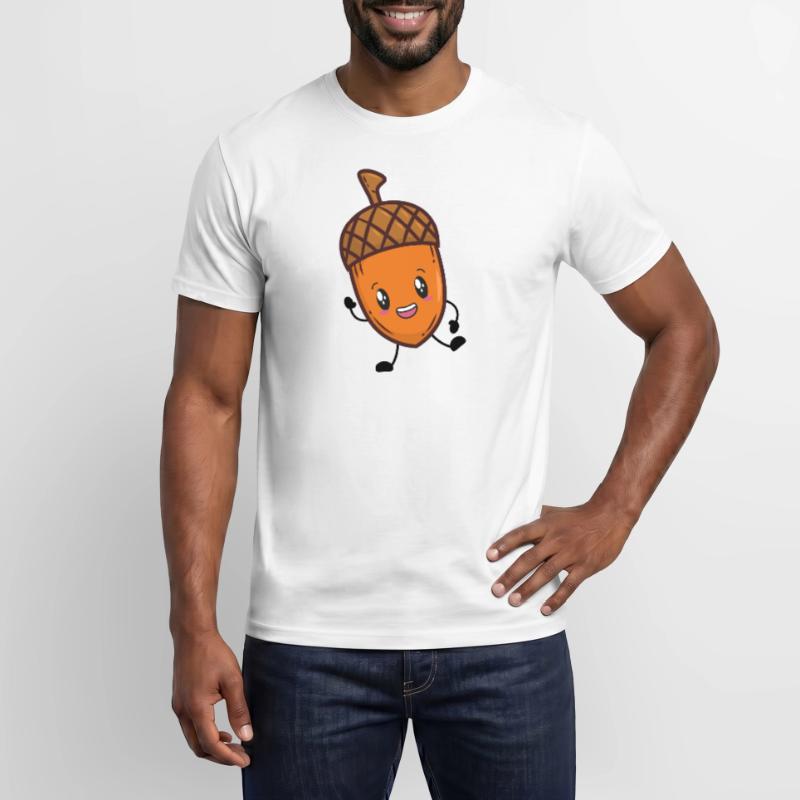 De Eiken Herfst van de eikel Heren T-shirt