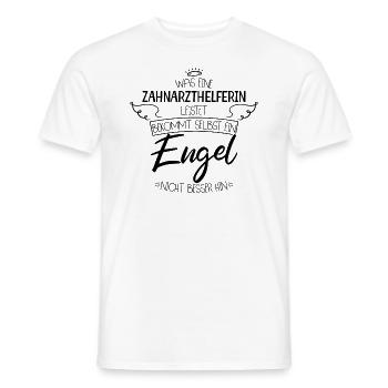 Zahnarzthelferin - Männer T-Shirt - Weiß - Vorne - AI Model Male 178 dark (178cm)