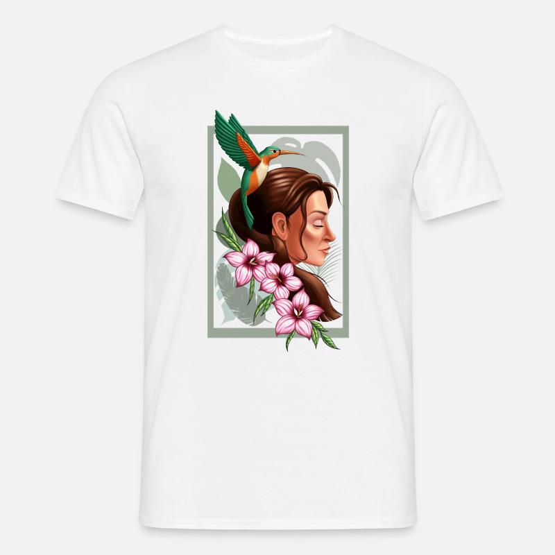 Mutter Erde - Männer T-Shirt - Weiß