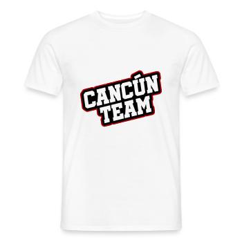 Cancun Team - Männer T-Shirt - Weiß - Vorne - AI Model Male 178 dark (178cm)