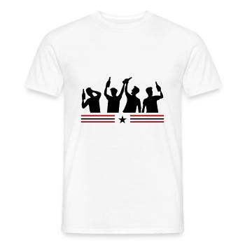 Junggesellenabschied Party Gruppe - Männer T-Shirt - Weiß - Vorne - AI Model Male 178 dark (178cm)