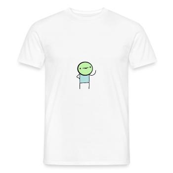 Hello there - Männer T-Shirt - Weiß - Vorne - AI Model Male 178 dark (178cm)